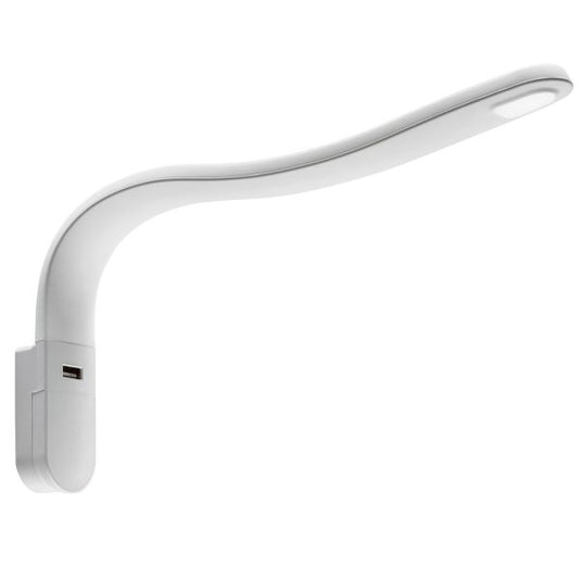 LED-lukuvalo kaareva valkoinen