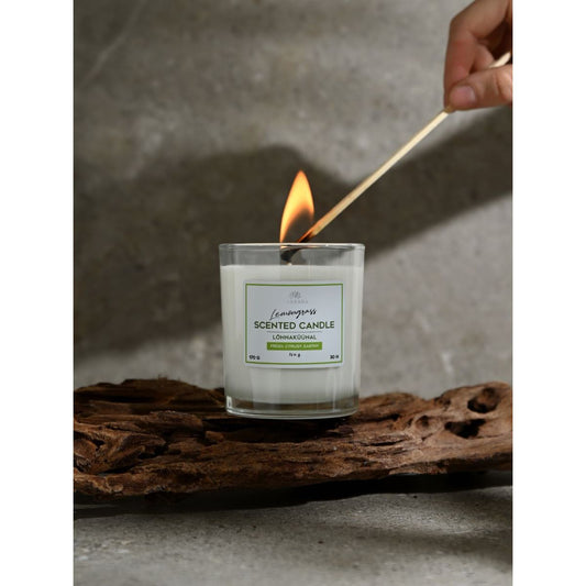 Lemongrass Scented Candle - 170 g