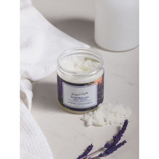 Lavender Body Scrub With Grapefruit Essential Oil - 250 ml