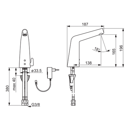 PESUALLASHANA ORAS 3016FT INSPERA 230/9V (6110233)