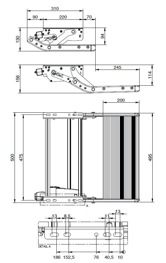 Thule astin Single Step Compact 12V 500, yksi askelma