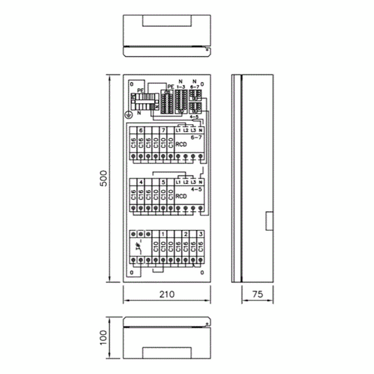 RYHMÄKESKUS PINTA FE EHSV140.19PS 35A IP20C FE