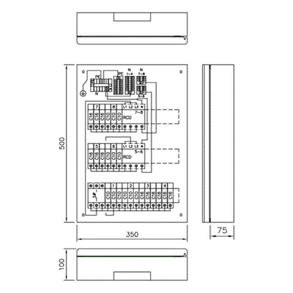 RYHMÄKESKUS PINTA FE EHSV140.24PS 40A IP20C FE