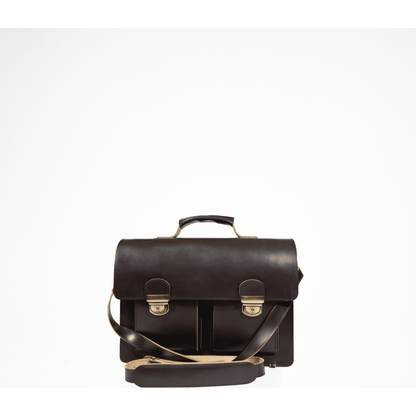 Briefcase No. 35 - Dark Brown