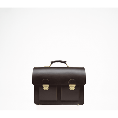 Briefcase No. 35 - Dark Brown