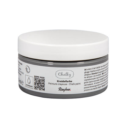 Kalkkimaali tummanharmaa 100ml