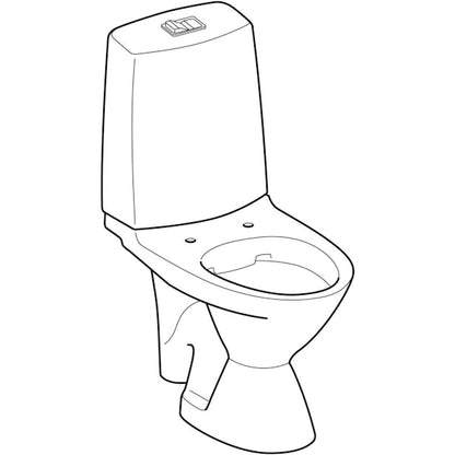 WC-ISTUIN EI KANTTA IDO 3536301101 GLOW ISO JALKA 1-T