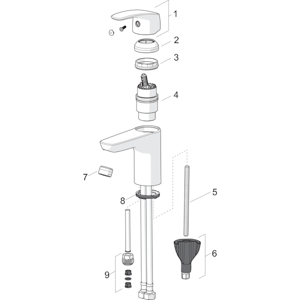 PESUALLASHANA ORAS 1012F-104 SAFIRA ECO BIDETTA (6110216)