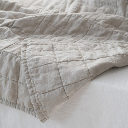 Pellavapeitto Melange (200x220 cm) - Linen Tales