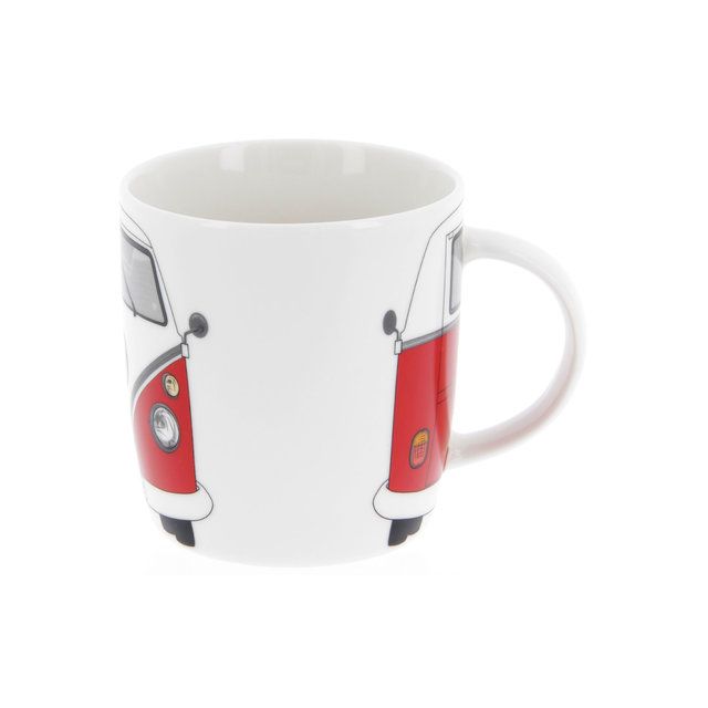 VW Collection T1 Bulli -kahvimuki 370 ml - Punainen