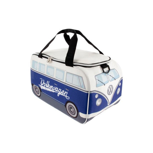 VW Collection -kylmälaukku 25 litraa T1 Bulli - Sinivalkoinen