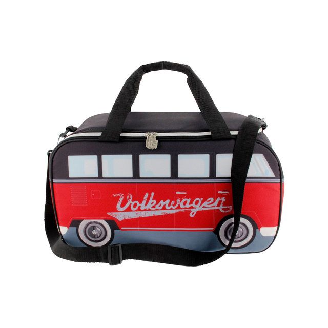 VW Collection -kylmälaukku 25 litraa T1 Bulli - Punamusta