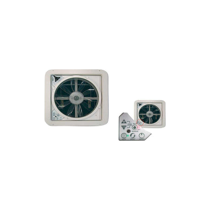 Kattoluukku Airxcell Maxxfan Deluxe 12V 400x400 mm sävytetty