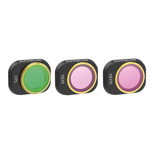 3 Lens Filters CP, ND8, 16 Sunnylife for DJI MINI 4 PRO - Kotikauppa