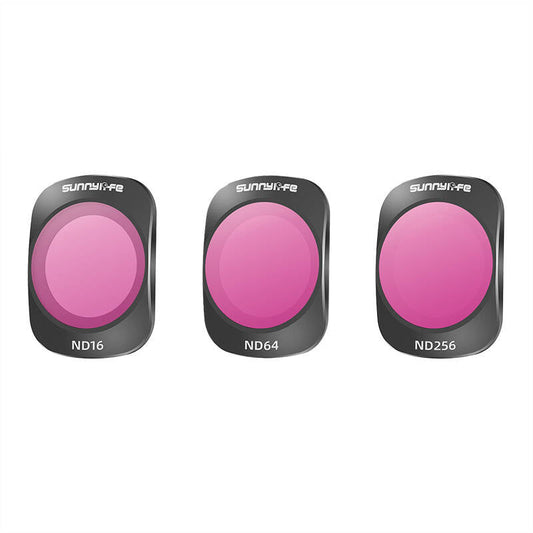 3 filters ND16+ND64+ND256 Sunnylife for Pocket 3 - Kotikauppa