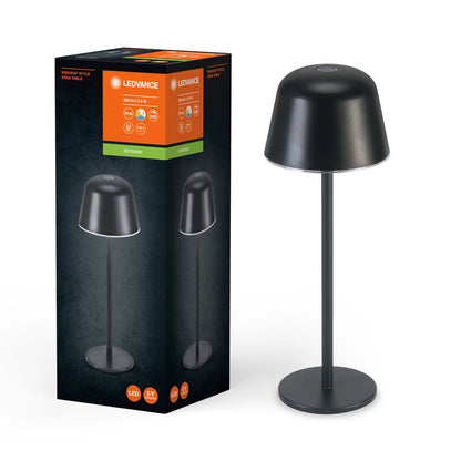 Endura Style Pöytälamppu Tummanharmaa USB 2700K/4000K/6500K