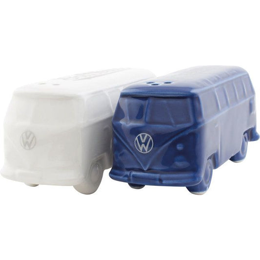 VW Collection T1 Bus Suola- ja Pippurisirottimet - Sininen ja Valkoinen