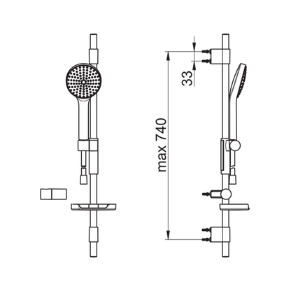 SUIHKUSETTI ORAS 421 HYDRACTIVA