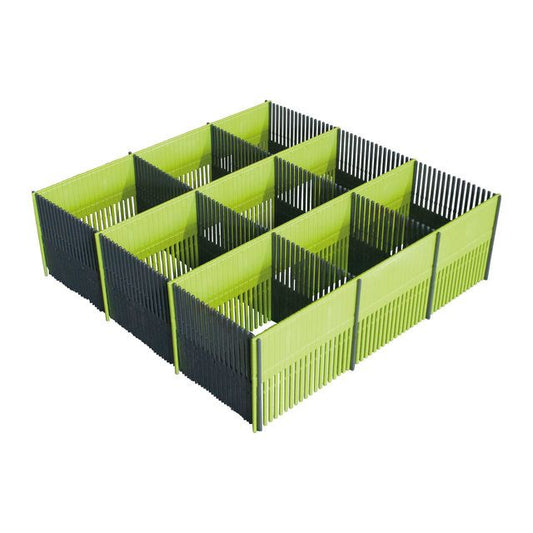 Purvario Maxxi Säilytystelinekaappisarja, 8-osainen Lime