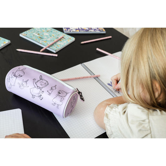 Muumi putkipenaali violetti Pikku-Myy