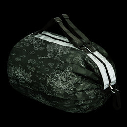 Kassi Luminary-Moomin taiteltava heijastava musta