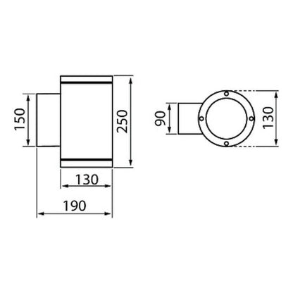 SEINÄVALAISIN ULKO AIRAM Z IP65 31W/840 74D GLC ANT