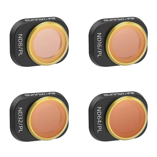4 Lens Filters ND/PL 8, 16, 32, 64 Sunnylife for DJI MINI 4 PRO - Kotikauppa