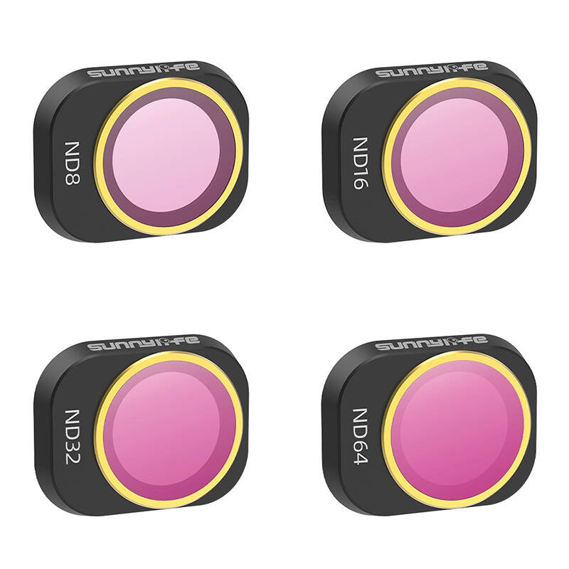 4 Lens Filters ND8, 16, 32, 64 Sunnylife for DJI MINI 4 PRO - Kotikauppa