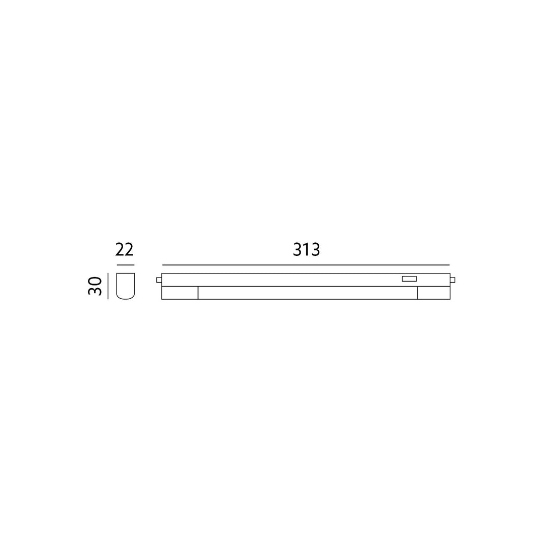 4W LED-yleisvalaisin WL - 40cm 4000K 440lm