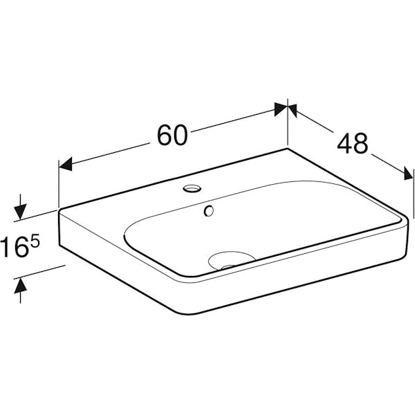 PESUALLAS SMYLE SQUARE PESUALLAS 600x480mm