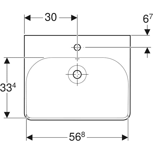 PESUALLAS SMYLE SQUARE PESUALLAS 600x480mm