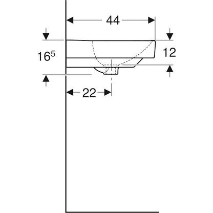 PESUALLAS SMYLE SQUARE PESUALLAS 550x440mm