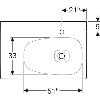 PESUALLAS CITTERIO LASKUTASO VASEN,  KERATECT 750x500mm