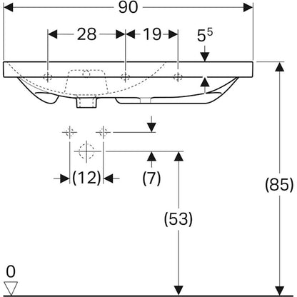 PESUALLAS ACANTO LASKUTASO OIKEALLA, KERATECT 900x482mm