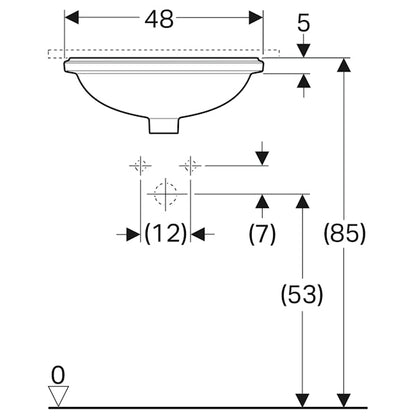 PESUALLAS TASON ALLE GEBERIT 500.750.00.2 VARIFORM KERATECT (5618634)