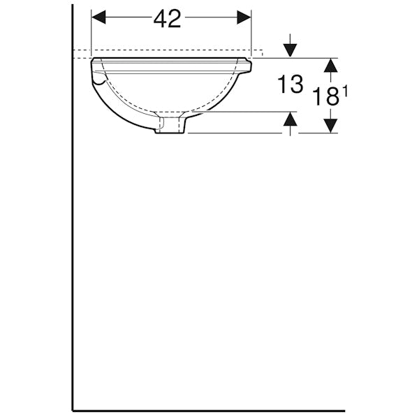 PESUALLAS TASON ALLE GEBERIT 500.750.00.2 VARIFORM KERATECT (5618634)