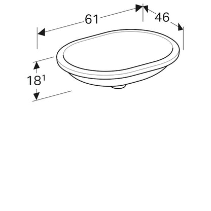 PESUALLAS TASON ALLE GEBERIT 500.758.00.2 VARIFORM KERATECT