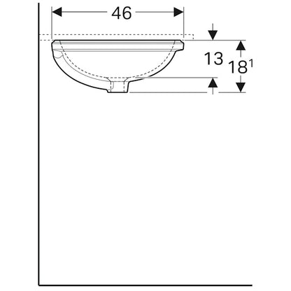 PESUALLAS TASON ALLE GEBERIT 500.758.00.2 VARIFORM KERATECT