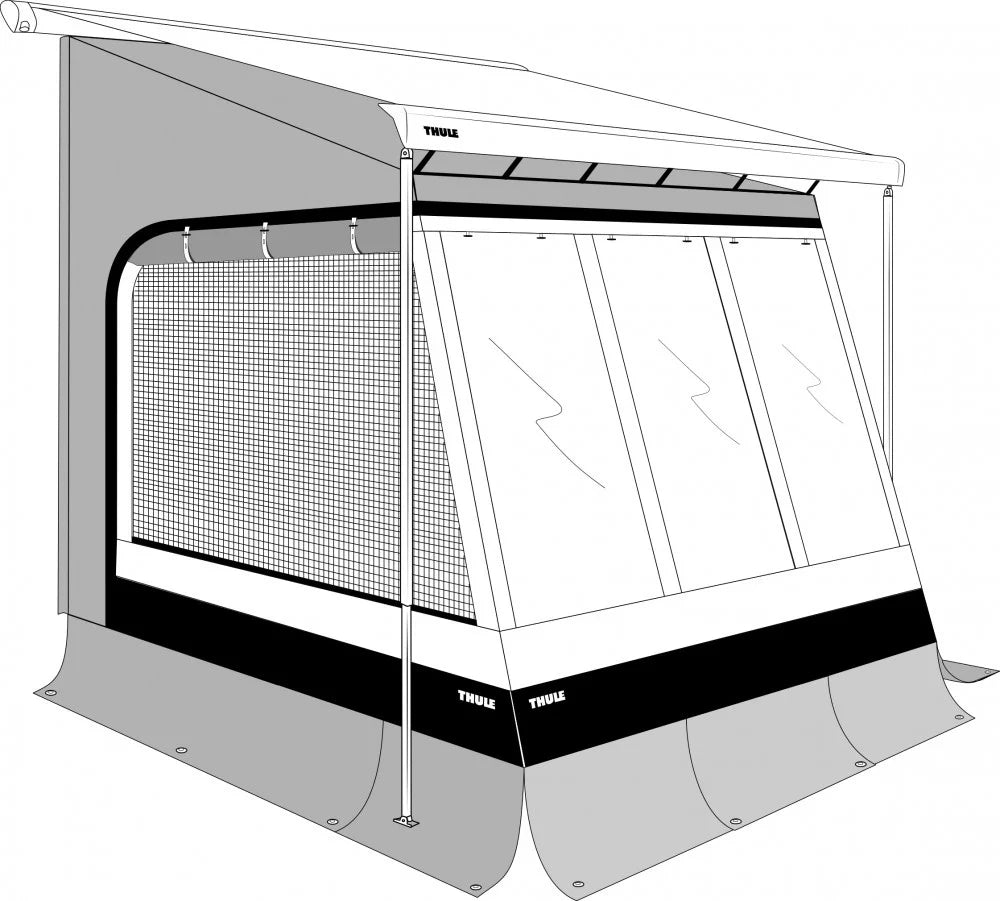 Markiisiteltta Thule EasyLink 260 cm