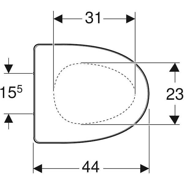 WC-ISTUINKANSI IDO BASIC VALKOINEN QR