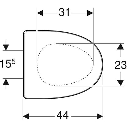 WC-ISTUINKANSI IDO BASIC VALKOINEN QR