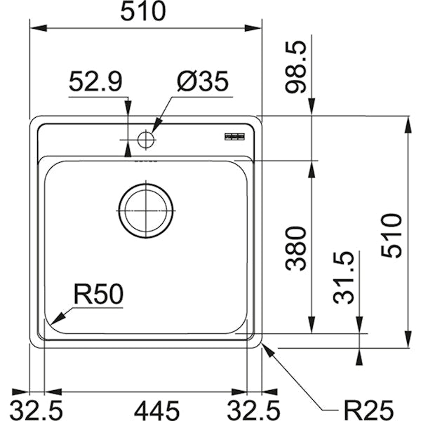 KEITTIÖALLAS RST FRANKE BELL BCX 610-45TL