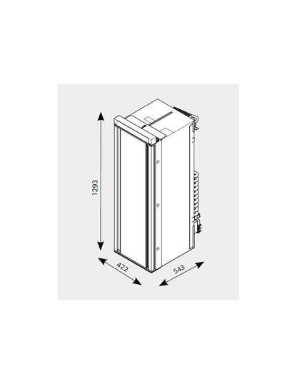 Absorptiojääkaappi Dometic RML 10.4 139L