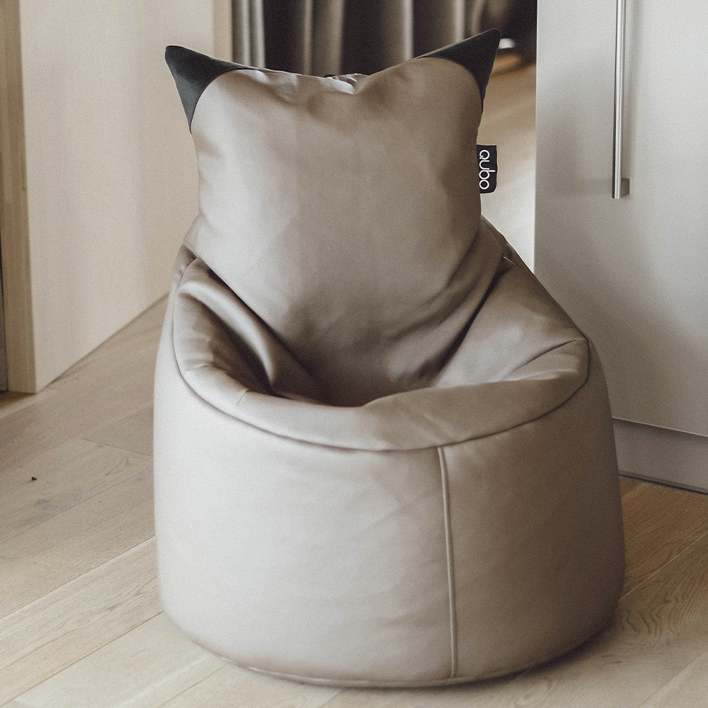 Säkkituoli Qubo™ Munchkin Plum SOFT FIT