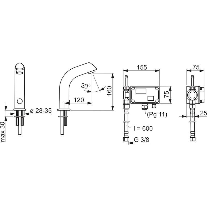 PESUALLASHANA ORAS 6100Z ELECTRA, 24/48 V, BT (6110396)