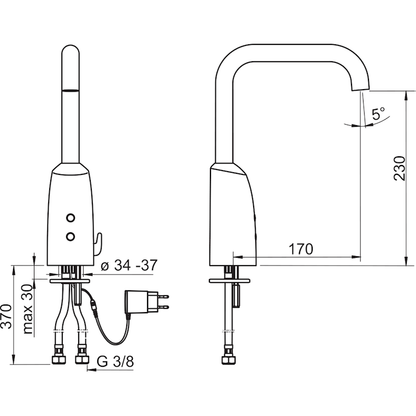 PESUALLASHANA ORAS 6335FTZ ELECTRA, 9 V, 12 V, BT (6110323)