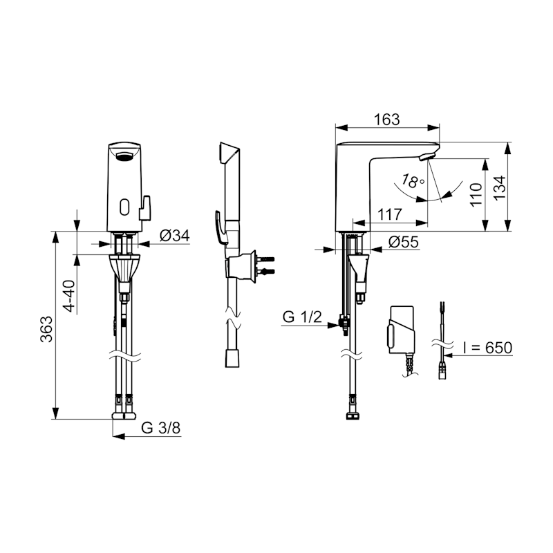 PESUALLASHANA ORAS 9212FZ ELECTRA 3 V BT (6110421)