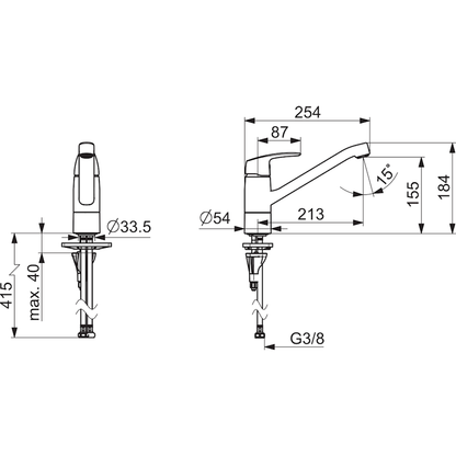 KEITTIÖHANA ORAS 1030FS SAFIRA (6219173)