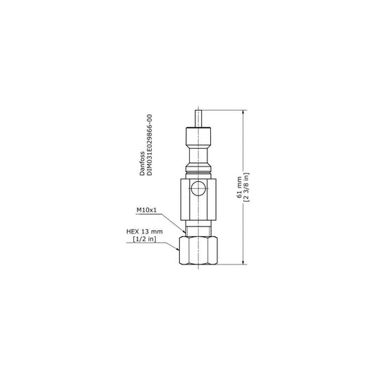PAINEENPOISTOVENTTIILI DANFOSS CS 31E0298