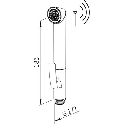 BIDETTA-KÄSISUIHKU ORAS 272055 OPTIMA SMART